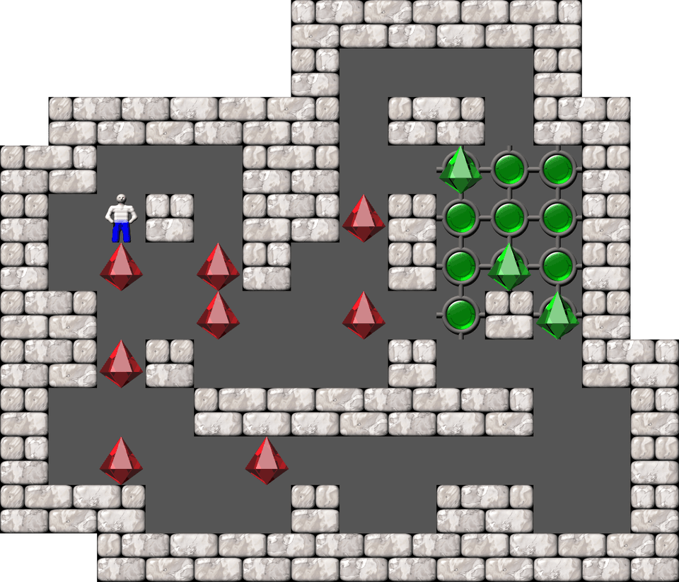 Sokoban Mass Remodel level 797